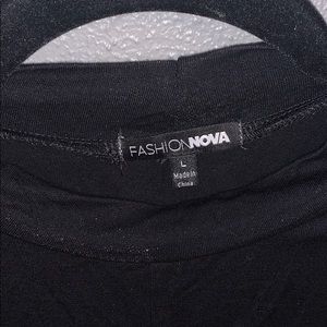 Black fashion nova dress